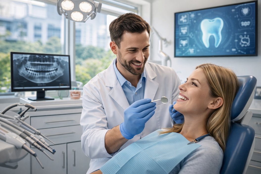 Zahnersatz Geo-Domains für spezialisierte Zahnarztpraxen Baesweiler